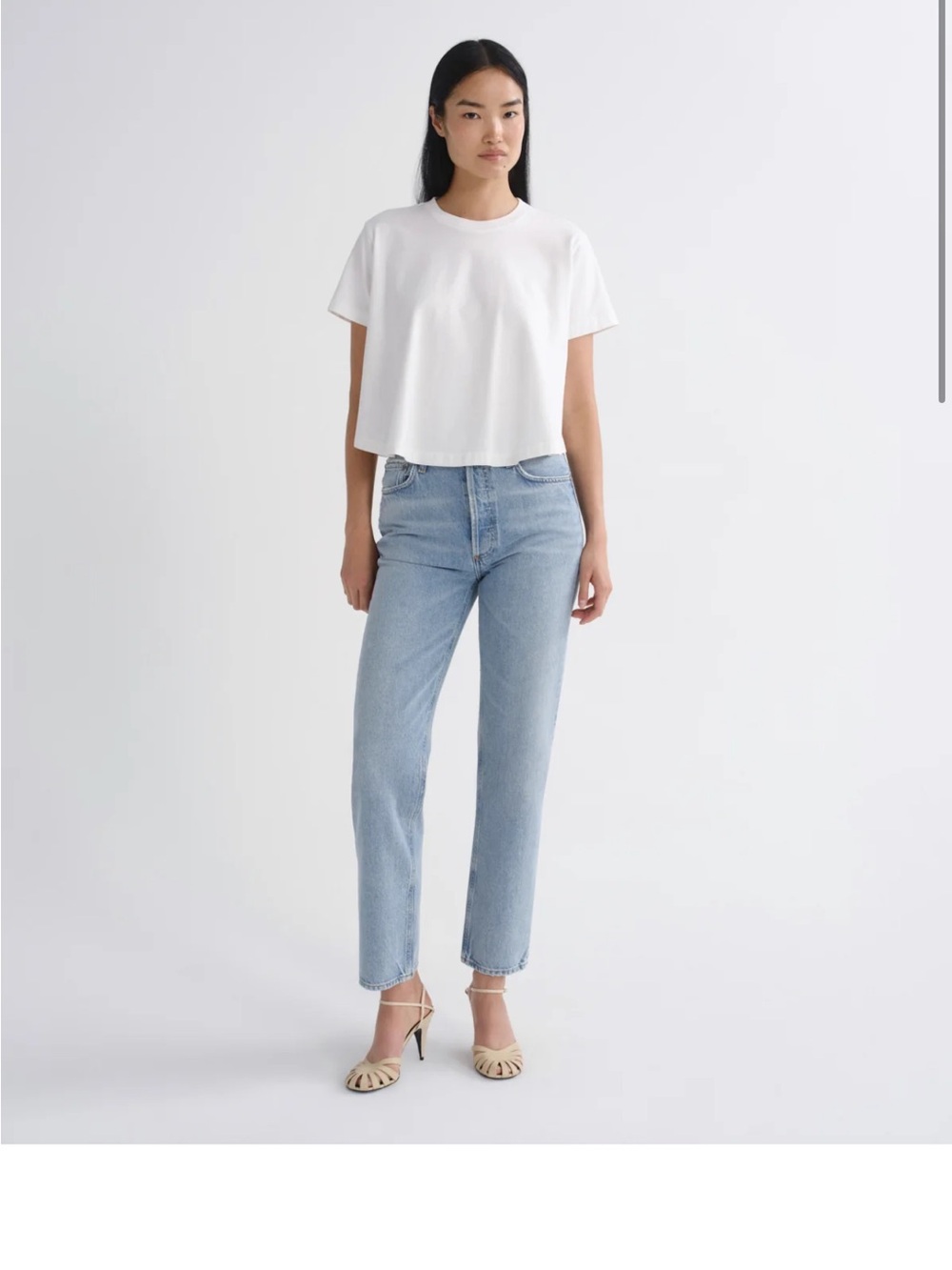 AGOLDE 90’s Pinch Waist High Rise Straight Jeans – Size 24